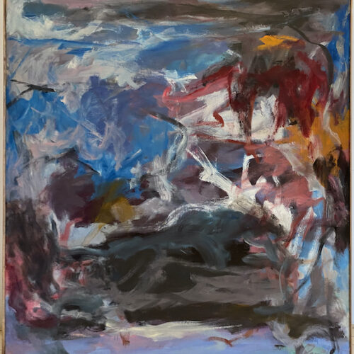 Abstract Expressionist painting by Jon Schueler