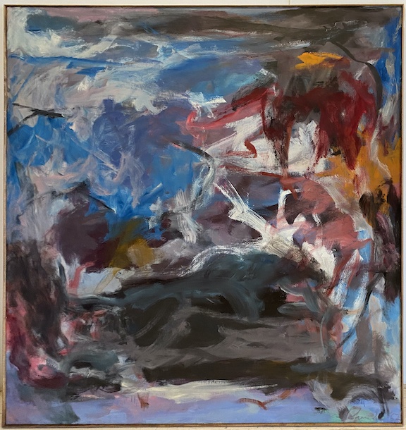 Abstract Expressionist painting by Jon Schueler