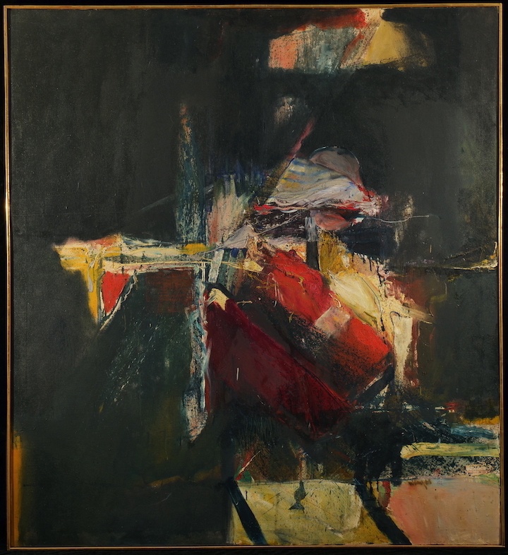 WILLIAM T. WILEY (1937 - 2021) Untitled, 1961 Oil on canvas 72.5 x 66