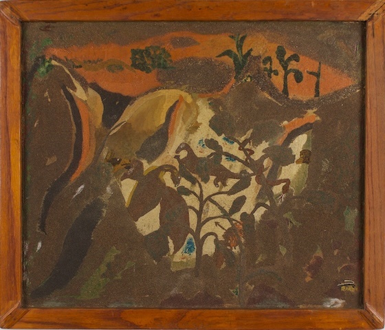 Painting of dinosaurs