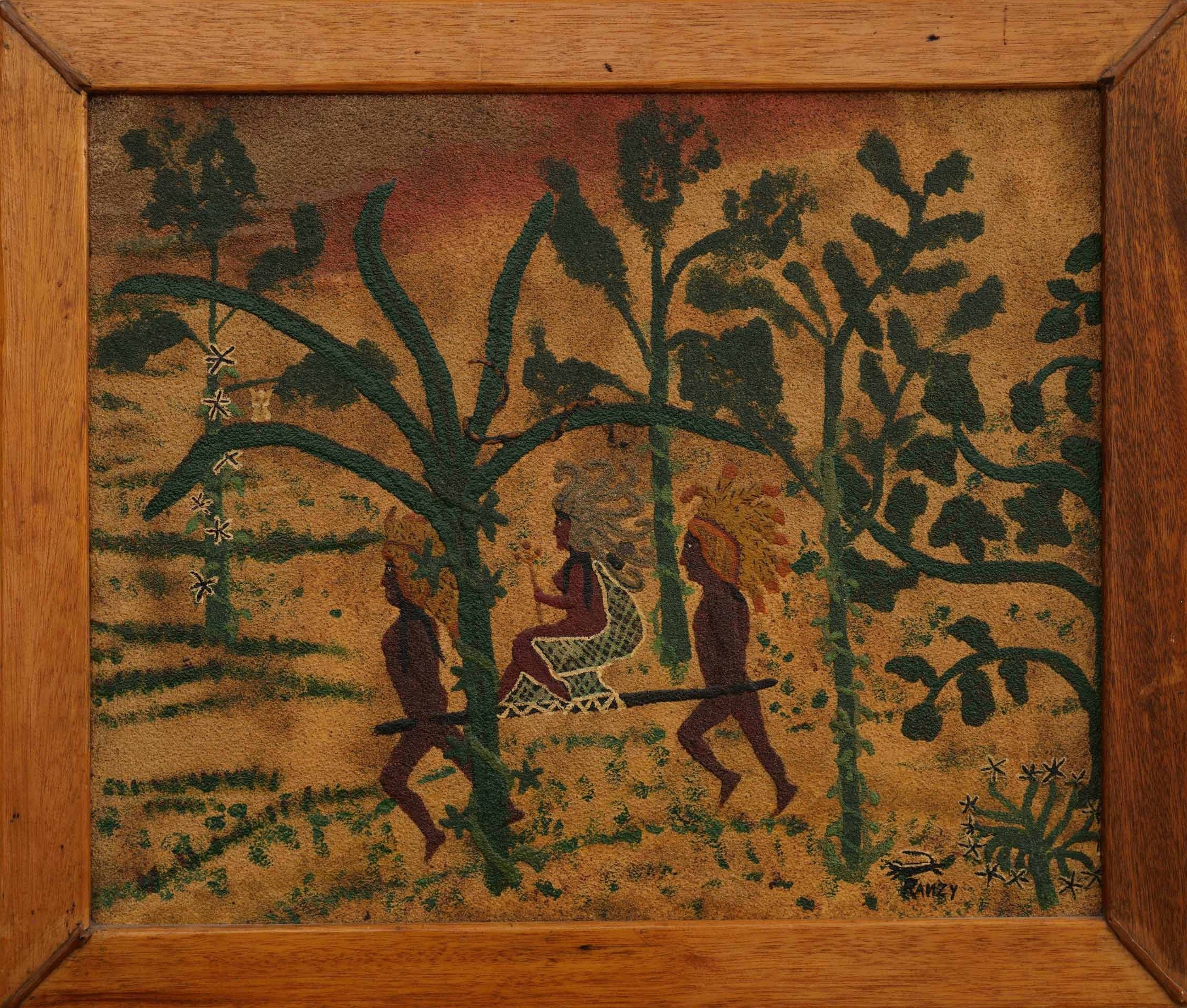 Painting of an Indian Princess