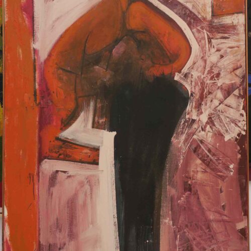 abstraction expressionist painting at Foster Gwin Gallery